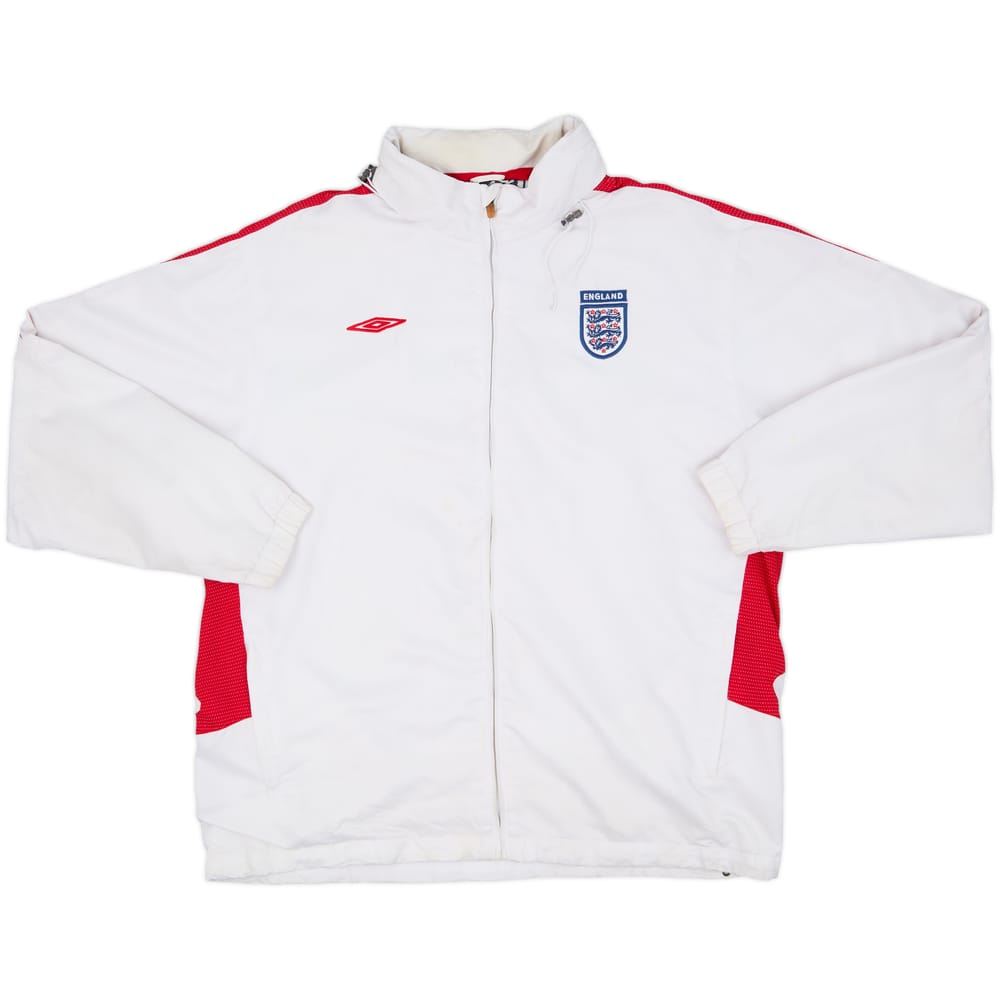 2005-07 England Umbro Hooded Rain Jacket - 7/10 - (M)