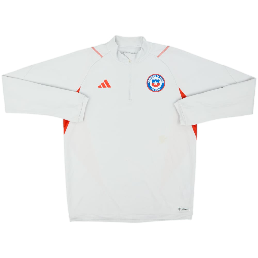 2022-23 Chile adidas 1/4 Zip Drill Top - 8/10 - (L)