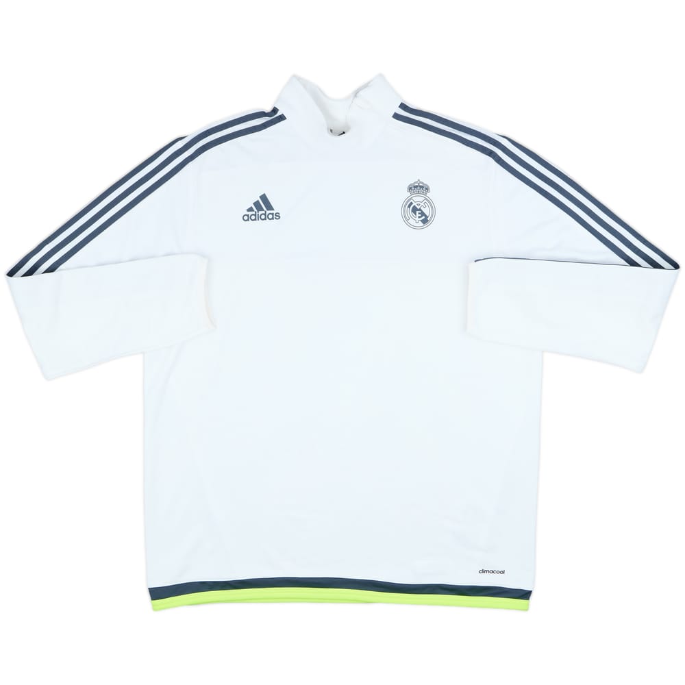 2015-16 Real Madrid adidas 1/4 Zip Drill Top - 7/10 - (XL)