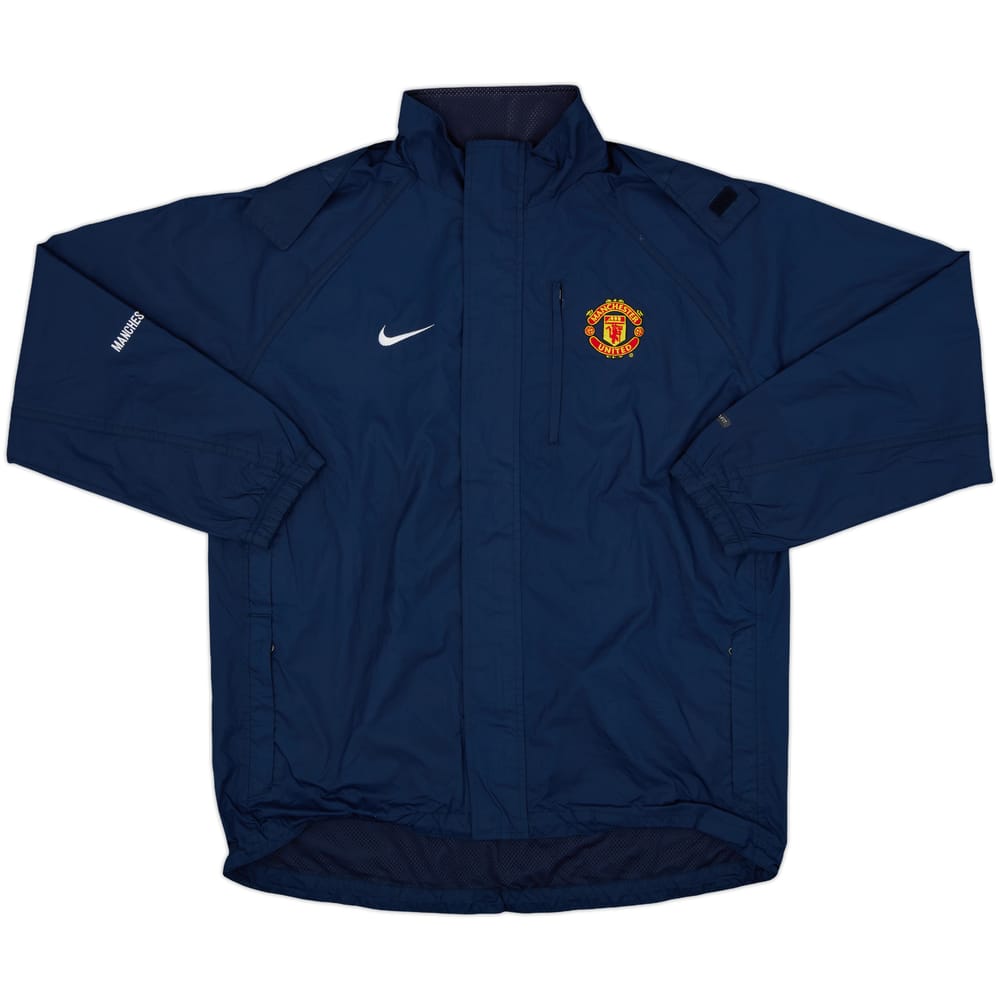 2005-06 Manchester United Nike Abrigo acolchado de banquillo - 8/10 - (M)