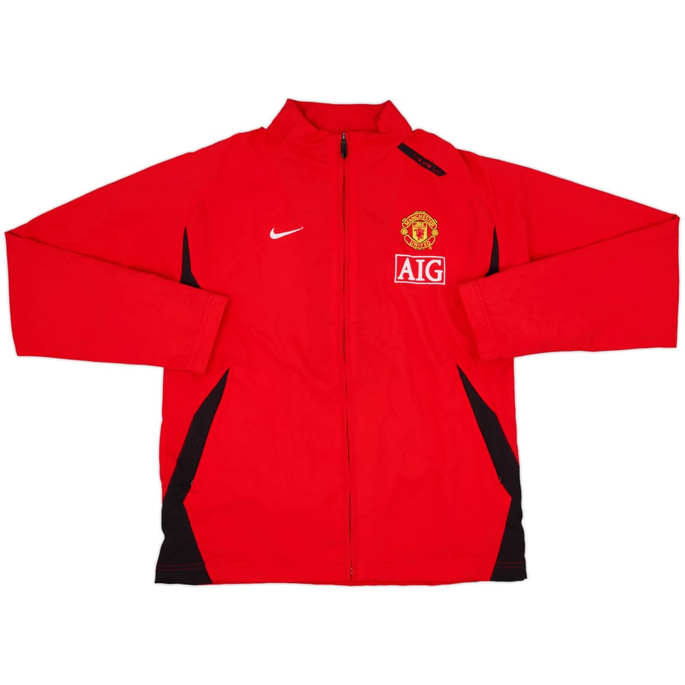 2007-08 Manchester United Nike Track Jacket - 8/10 - (L)