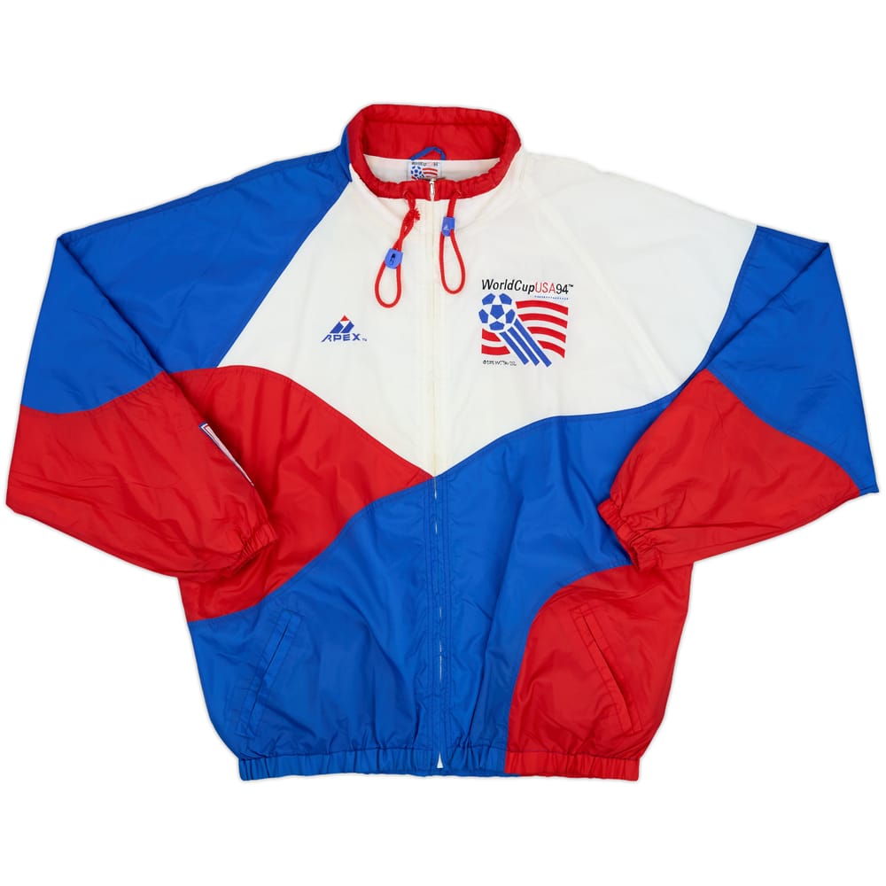 1994 World Cup USA 94 Apex Track Jacket - 7/10 - (XL)