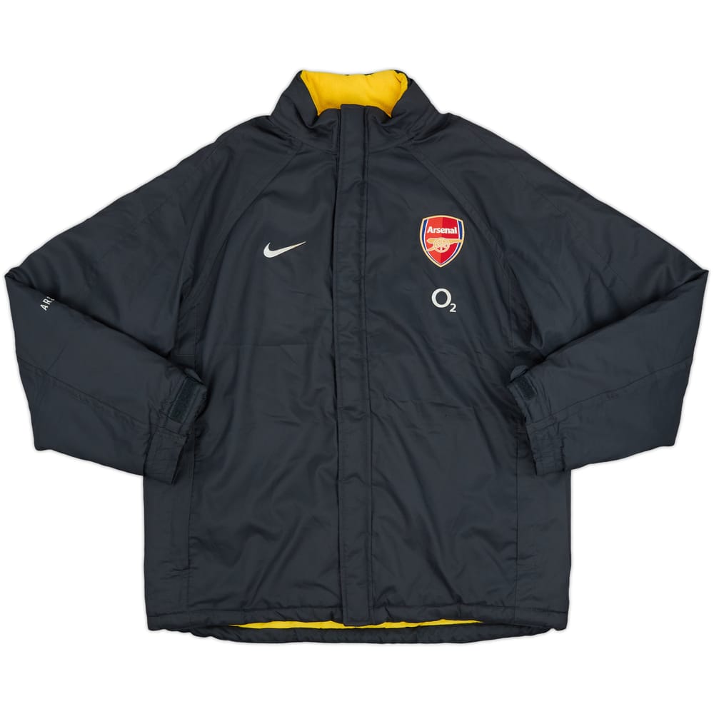 2005-06 Arsenal Nike Padded Bench Coat - 8/10 - (M)