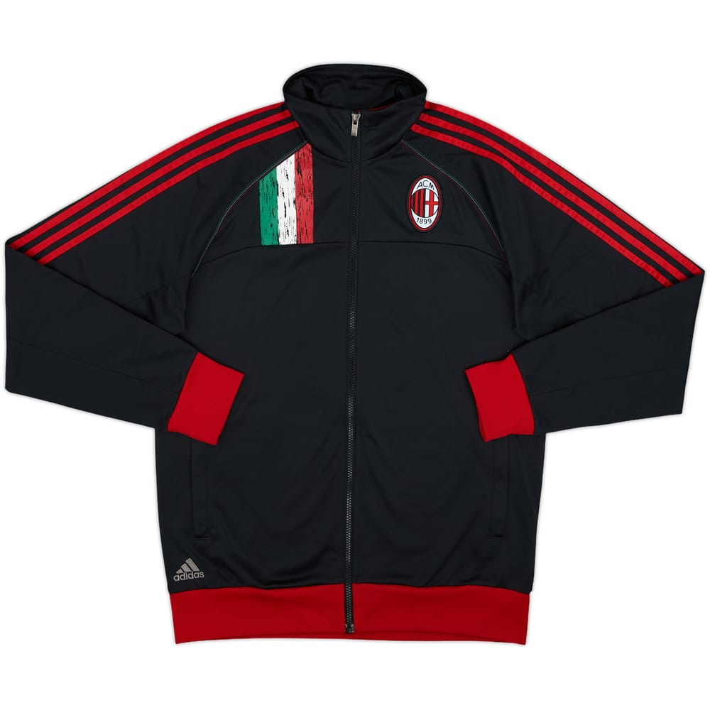 2012-13 AC Milan adidas Track Jacket - 8/10 - (M)