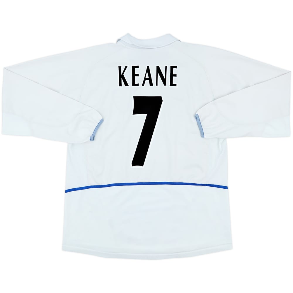 2002-03 Leeds United Home L/S Shirt Keane #7 - 5/10 - (XL)