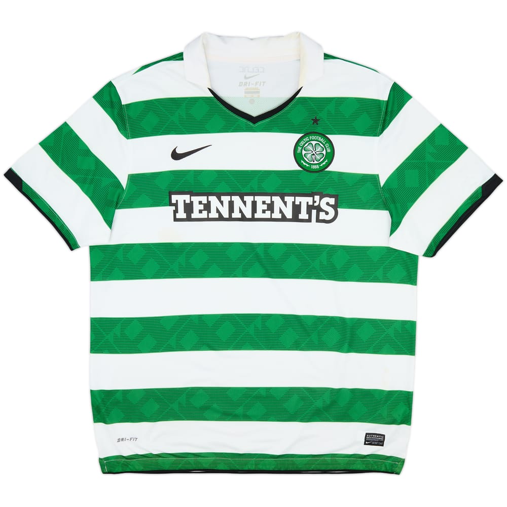 2010-12 Celtic Home Shirt - 8/10 - (XL)