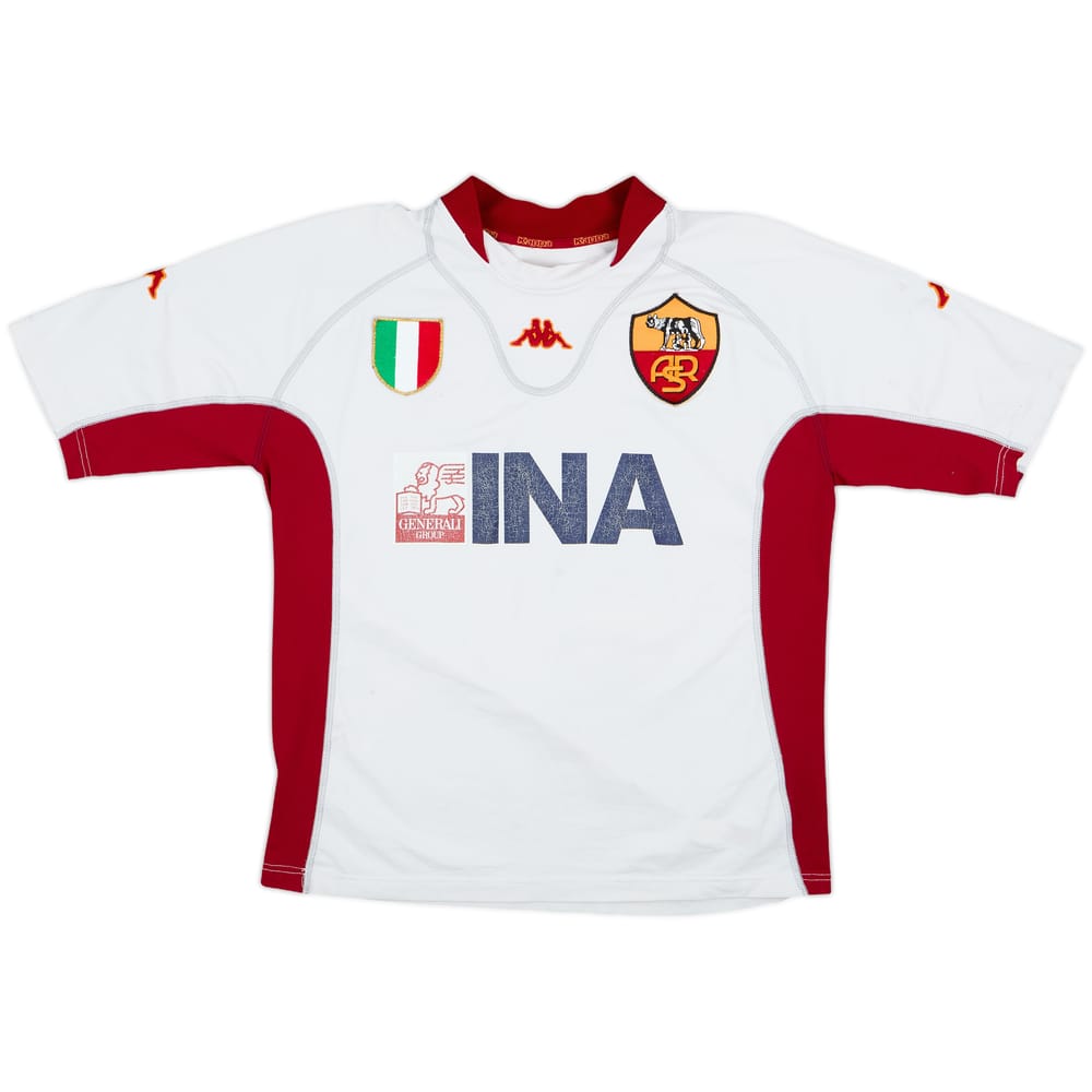 2001-02 Roma Away Shirt - 5/10 - (L)