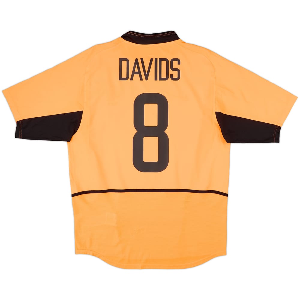 2002-04 Netherlands Home Shirt Davids #8 - 6/10 - (M)