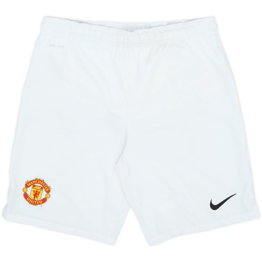 2014-15 Manchester United Home Shorts - 6/10 - (L.Boys)