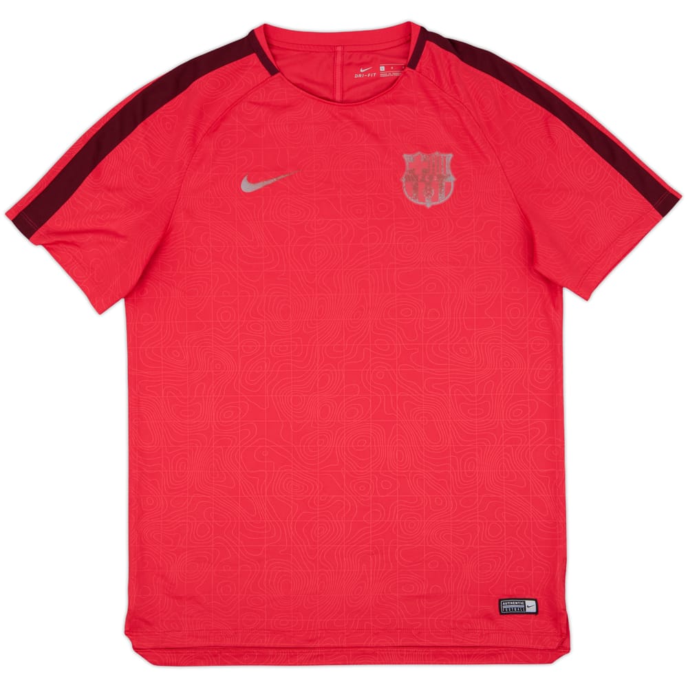 2018-19 Barcelona Nike Training Shirt - 6/10 - (L)