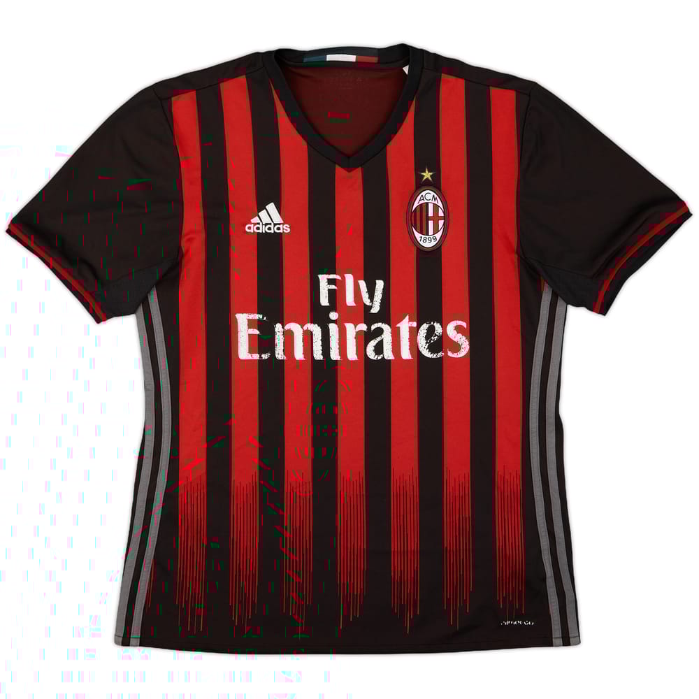 2016-17 AC Milan Home Shirt - 5/10 - (S)
