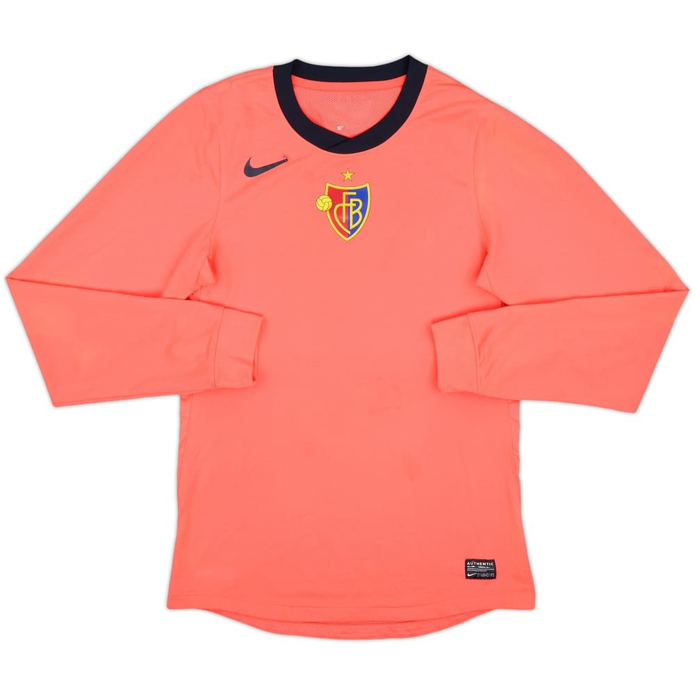 2011-12 FC Basel Player Issue Away L/S Shirt - 7/10 - (M)