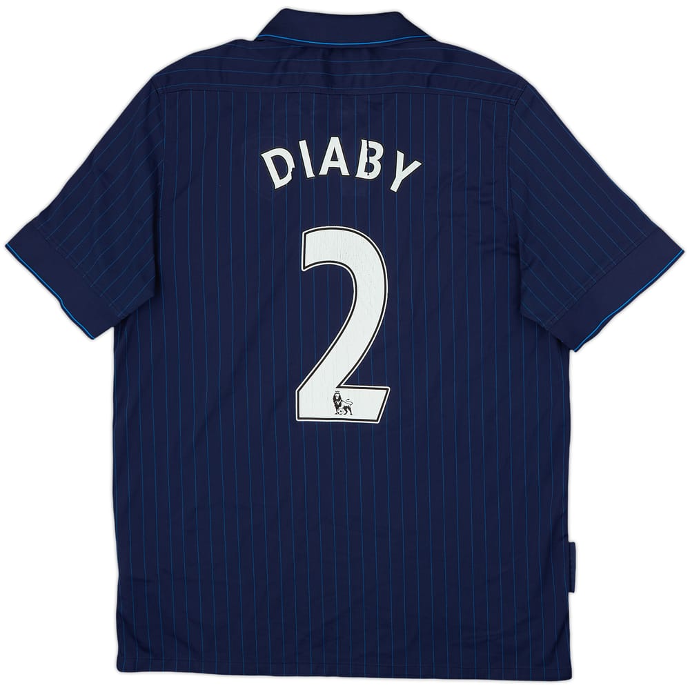 2009-10 Arsenal Away Shirt Diaby #2 - 4/10 - (L)
