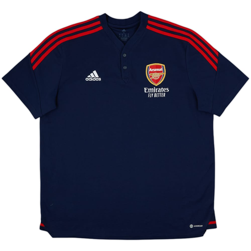 2022-23 Arsenal adidas Polo Shirt - 9/10 - (XL)