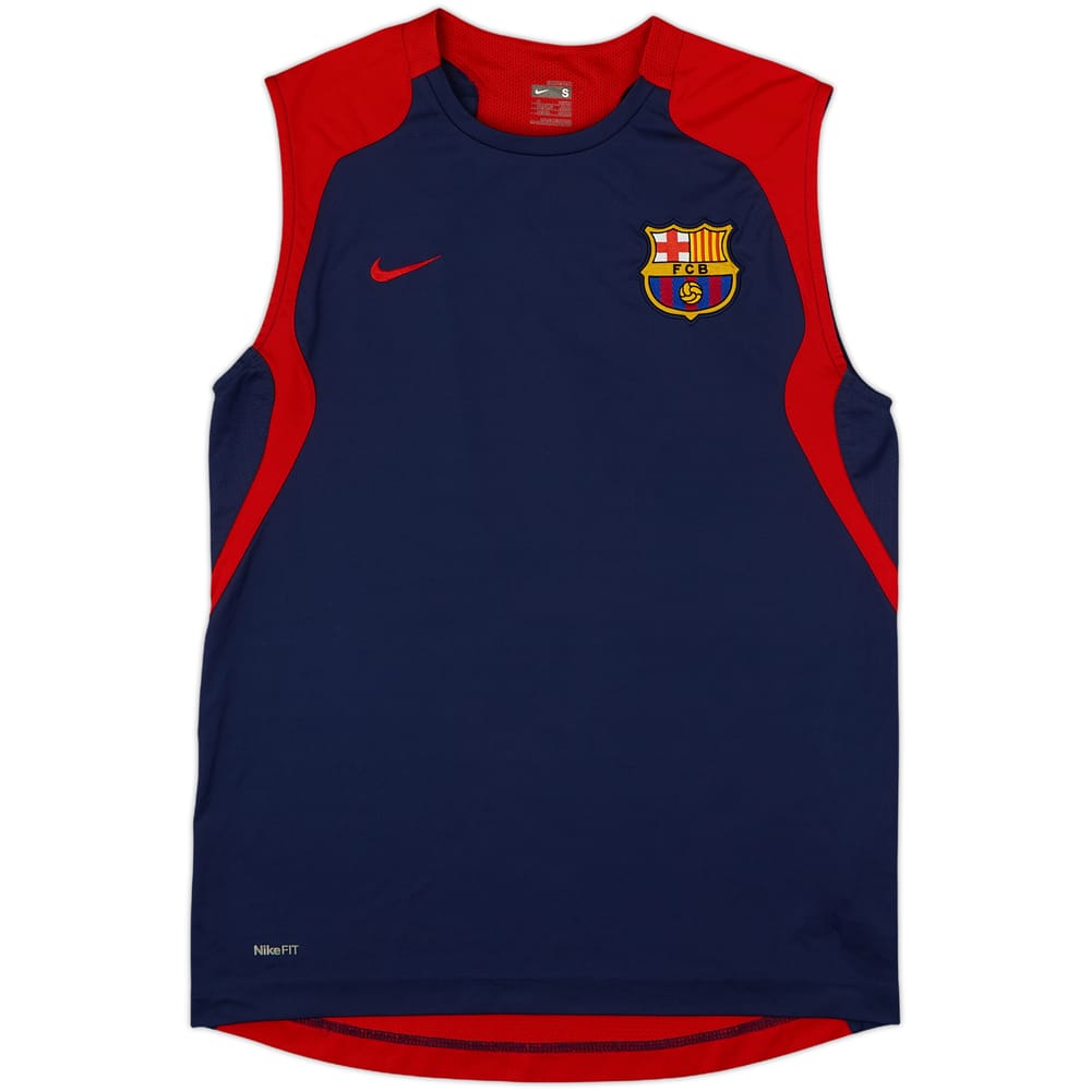 2007-08 Barcelona Nike Training Vest - 9/10 - (S)