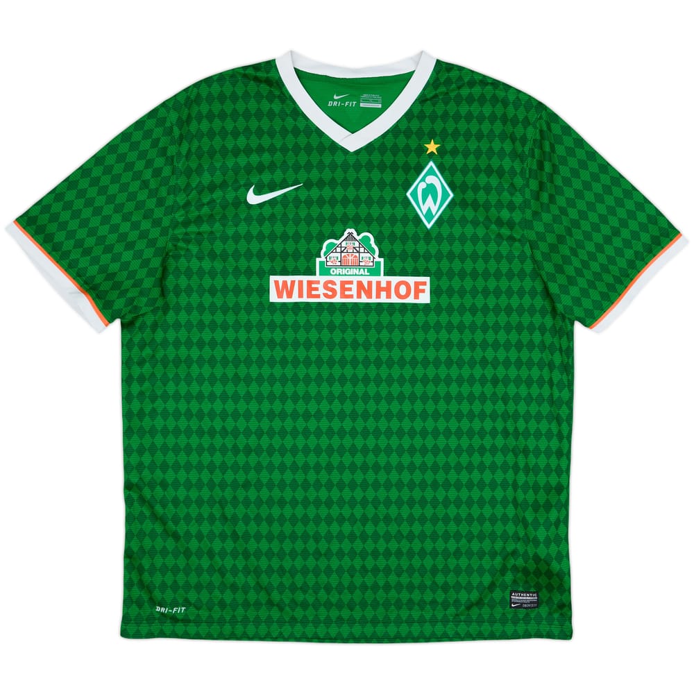 2013-14 Werder Bremen Home Shirt - 9/10 - (XL)