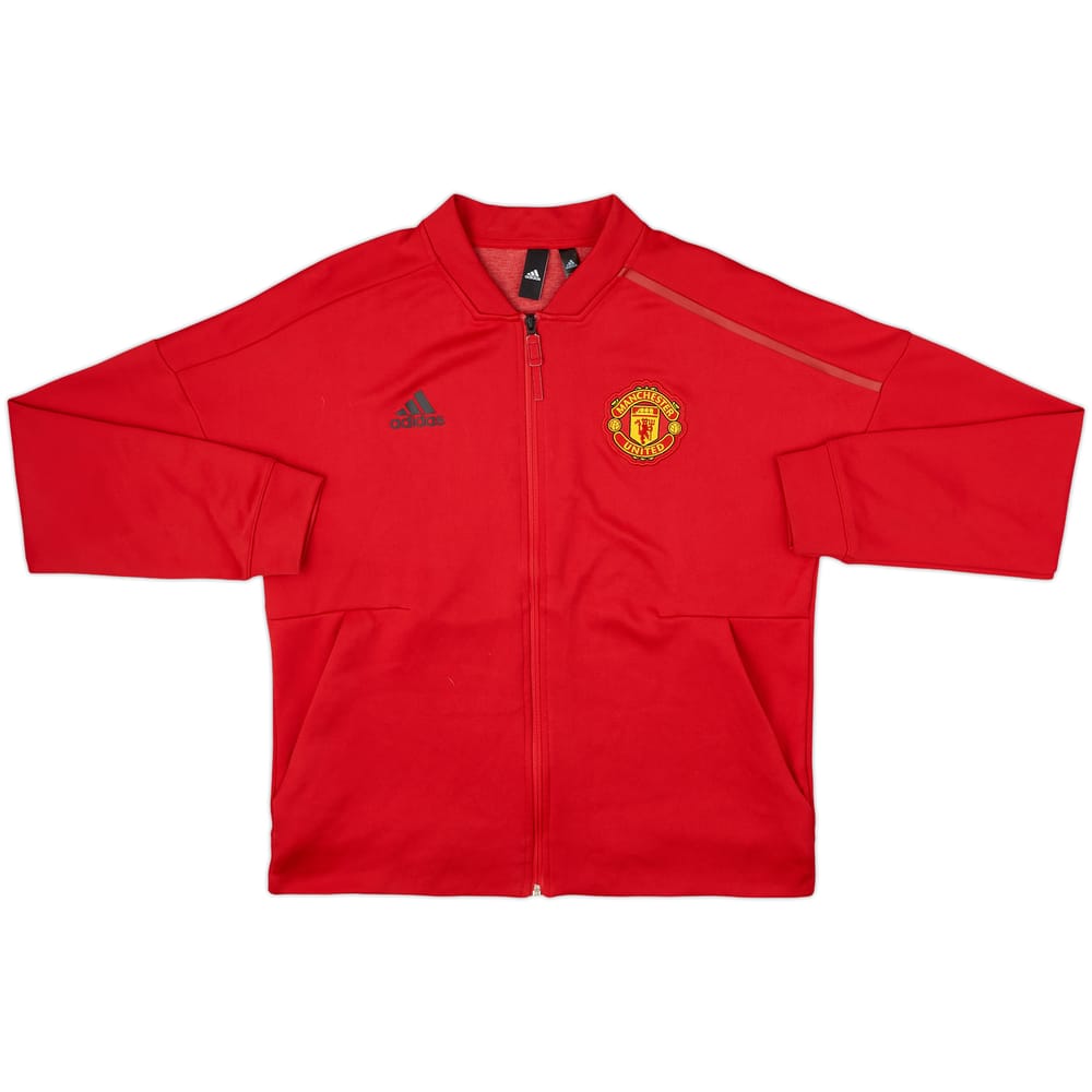 2018-19 Manchester United adidas Track Jacket - 7/10 - (L)