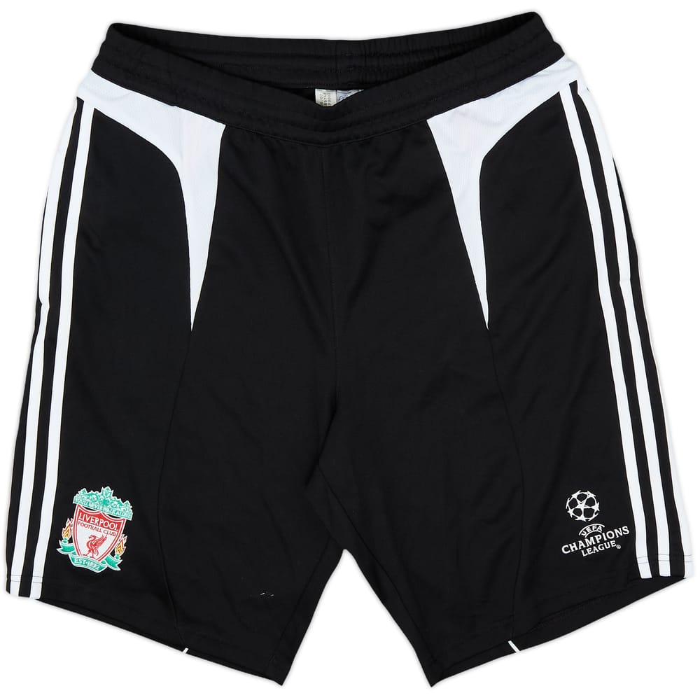 2007-08 Liverpool adidas CL Training Shorts - 7/10 - (L)