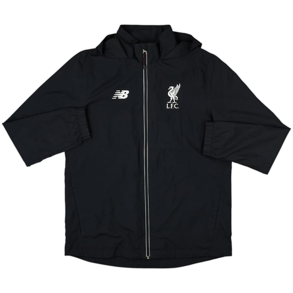 2015-16 Liverpool New Balance Hooded Rain Jacket - 5/10 - (M)