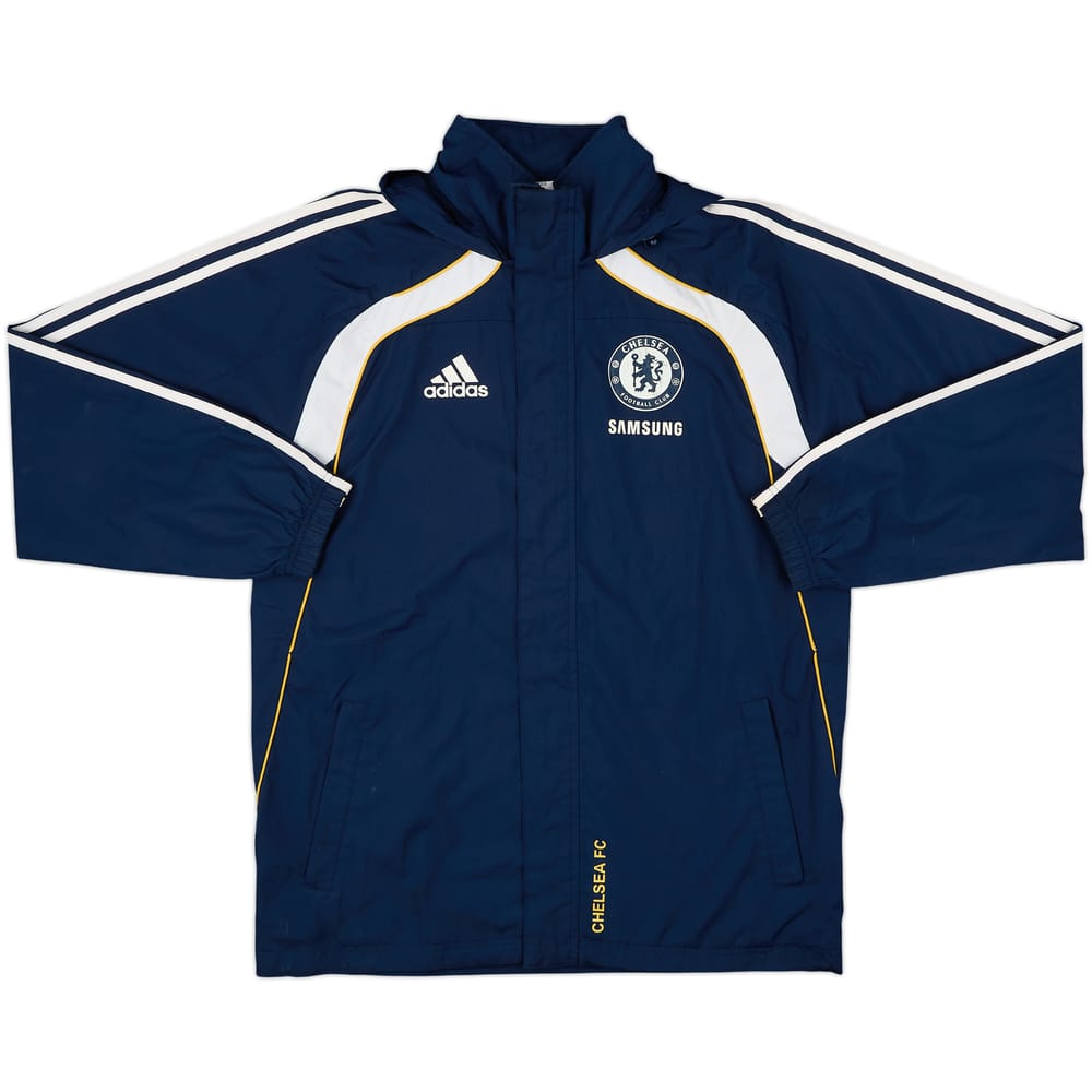 2010-11 Chelsea adidas Hooded Rain Jacket - 6/10 - (XL)
