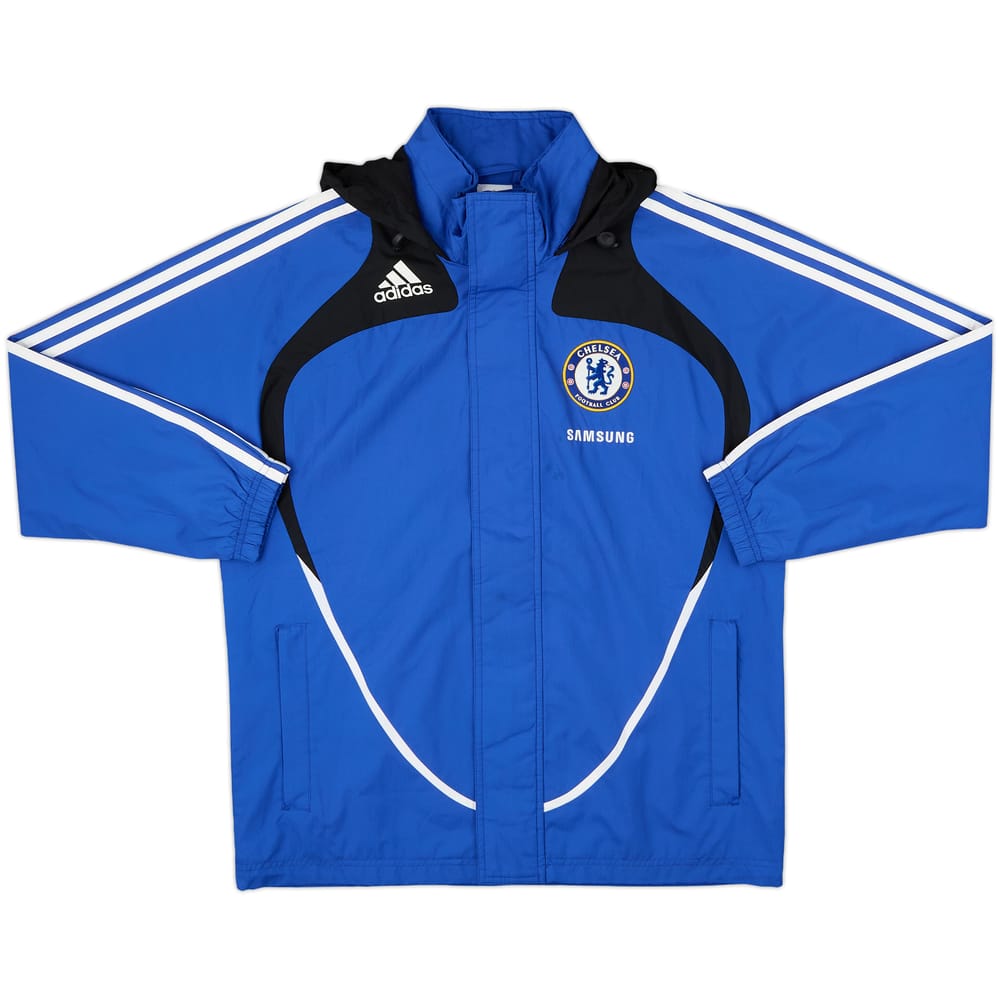 2008-09 Chelsea adidas Hooded Rain Jacket - 6/10 - (L)