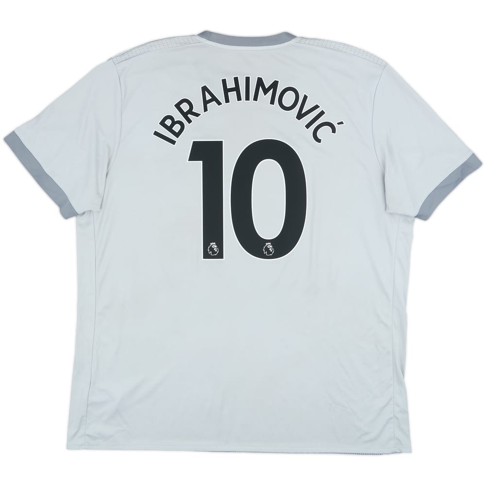 2017-18 Manchester United Third Shirt Ibrahimovic #10 - 9/10 - (XXL)