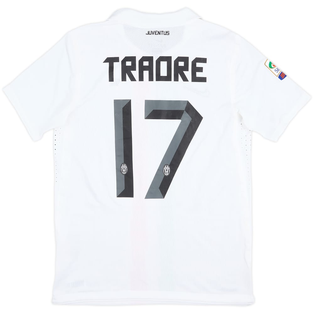 2010-11 Juventus Match Issue Away Shirt Traore #17