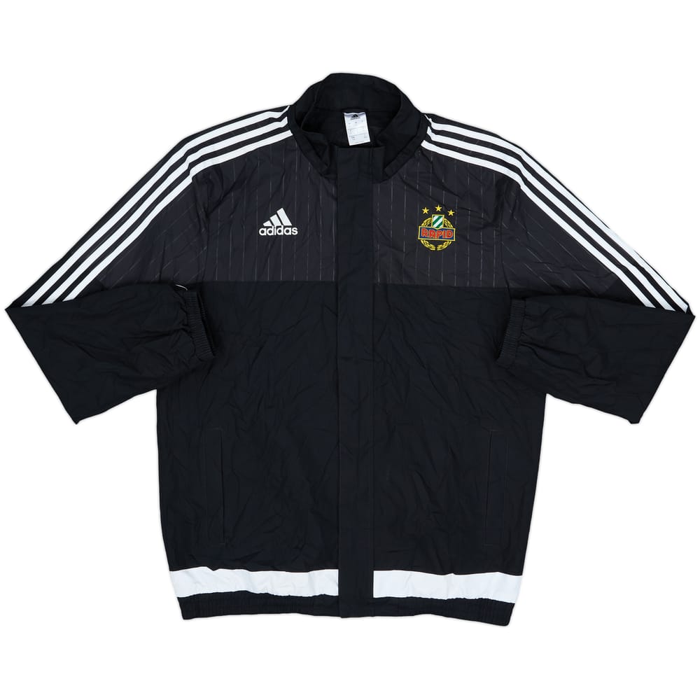 2014-15 Rapid Vienna adidas Rain Jacket - 7/10 - (L)