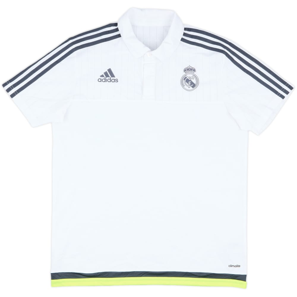 2015-16 Real Madrid adidas Polo Shirt - 9/10 - (L)