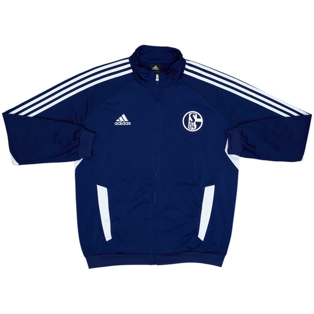 2011-12 Schalke adidas Track Jacket - 8/10 - (L/XL)
