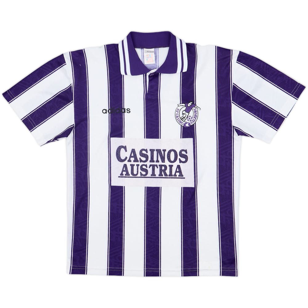 1995-96 Casino Salzburg European Home Shirt - 7/10 - (S)