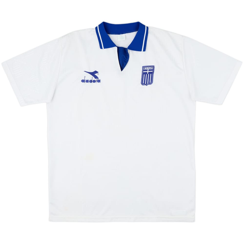 1994-96 Greece Away Shirt - 8/10 - (L)