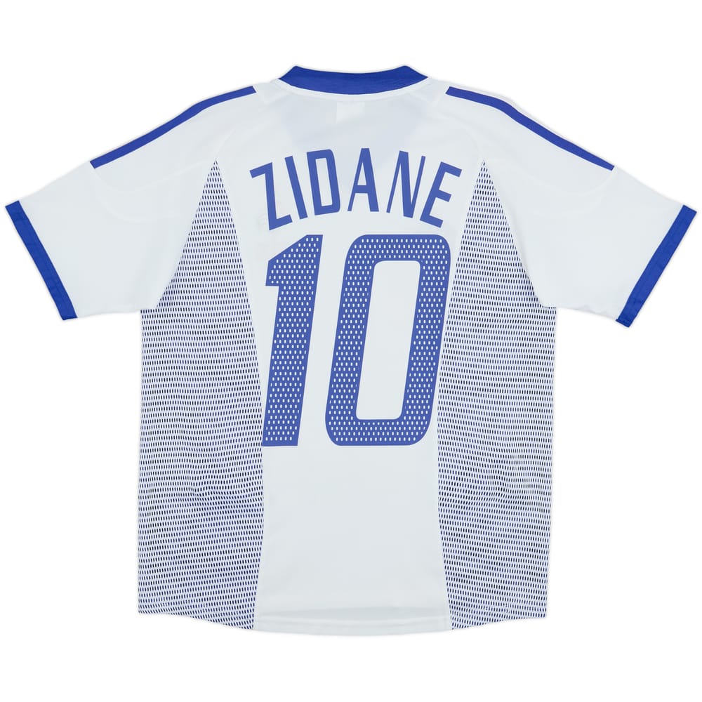 Camiseta de visitante de Francia 2002-04 Zidane #10 - 9/10 - (Juvenil)