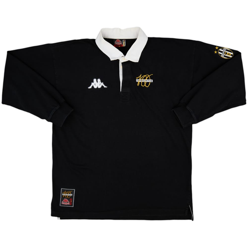 1997-98 Juventus Centenary Kappa Polo L/S Shirt - 8/10 - (XL)