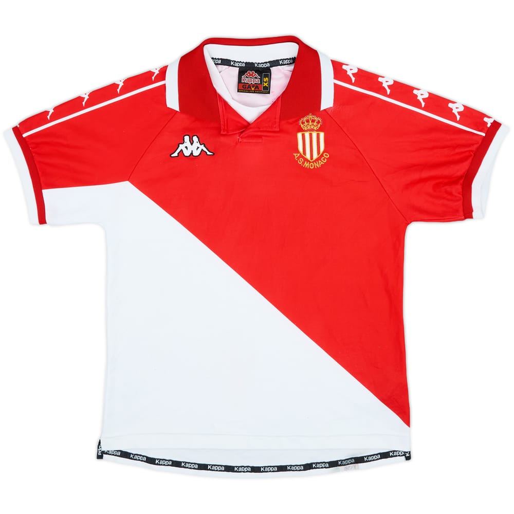 2000-01 Monaco Home Shirt - 8/10 - (XS)