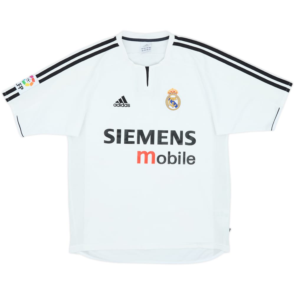 2003-04 Real Madrid Home Shirt - 4/10 - (S)