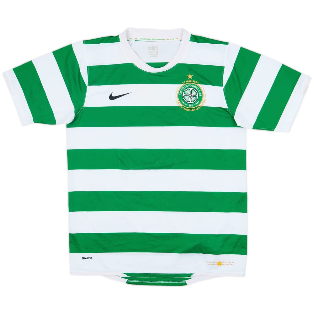 2007-08 Celtic Home Shirt - 4/10 - (M)