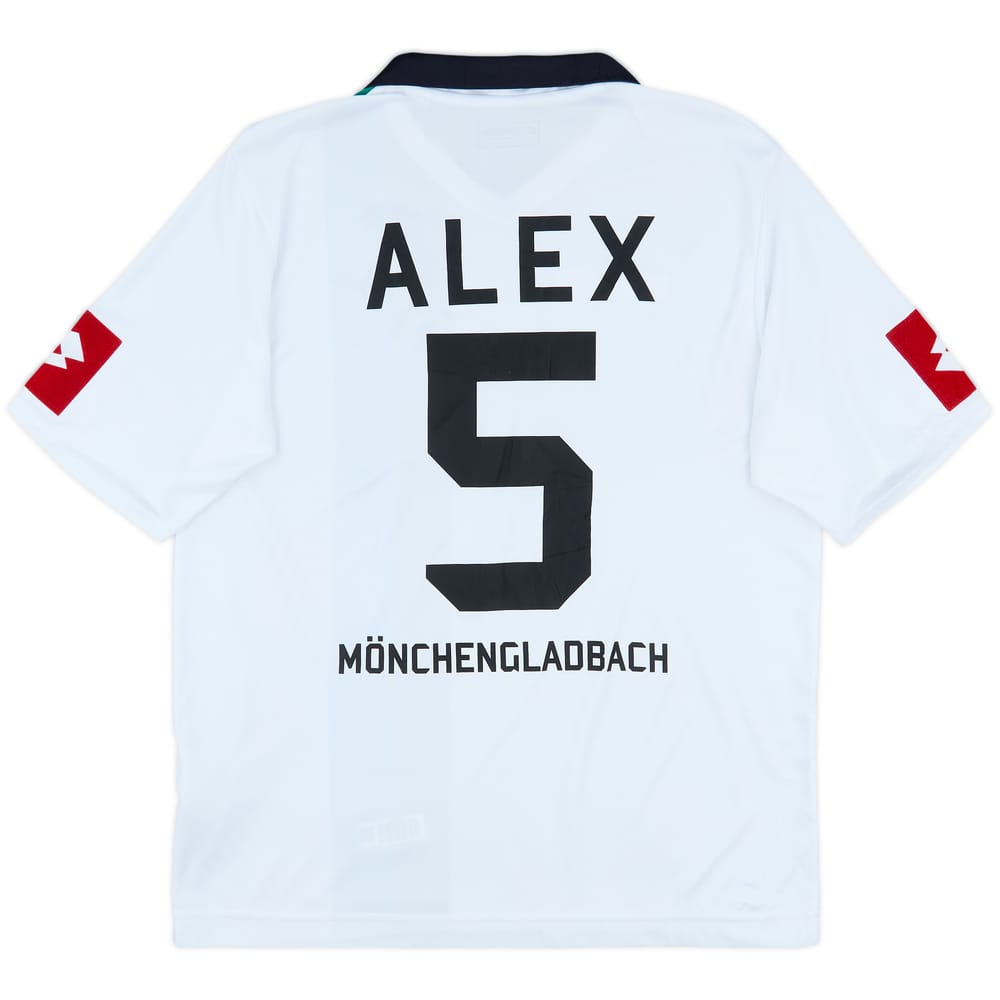 2008-09 Borussia Monchengladbach Home Shirt Alex #5 - 7/10 - (S)