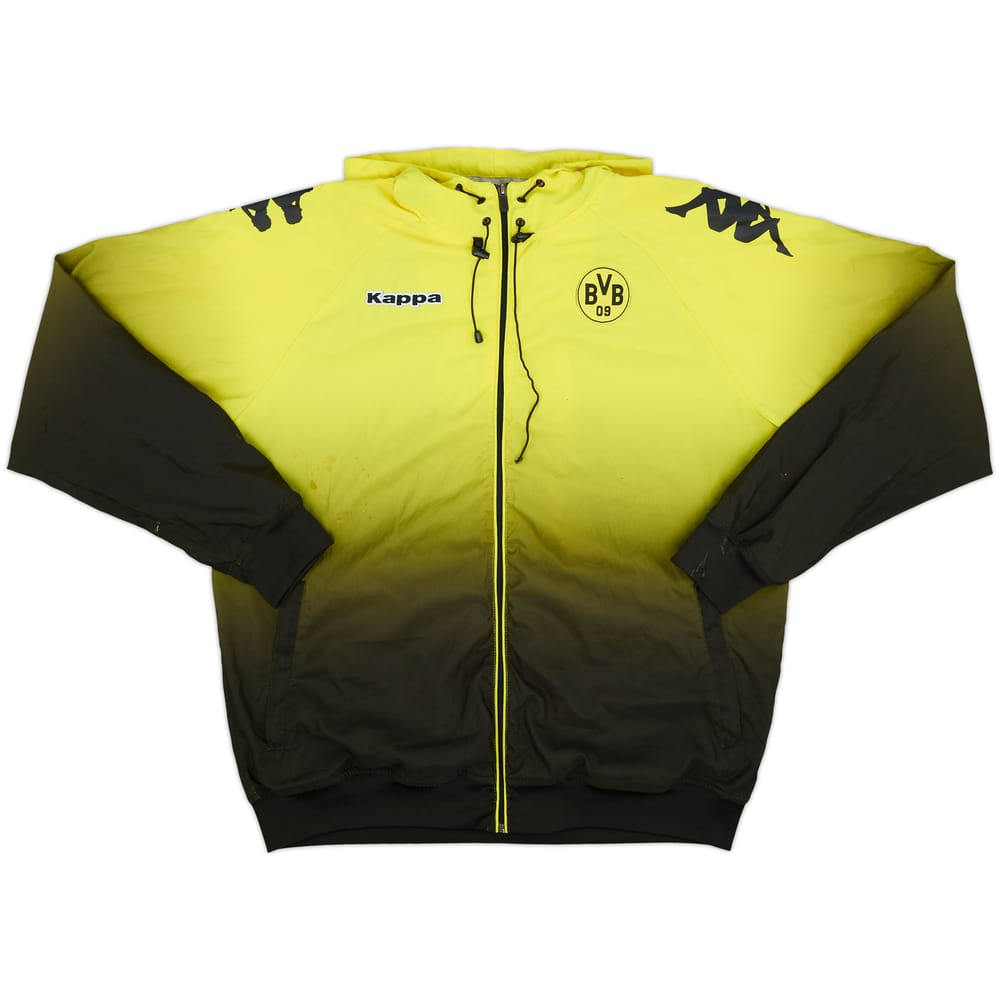2009-10 Borussia Dortmund Kappa Hooded Track Jacket - 5/10 - (XXL)