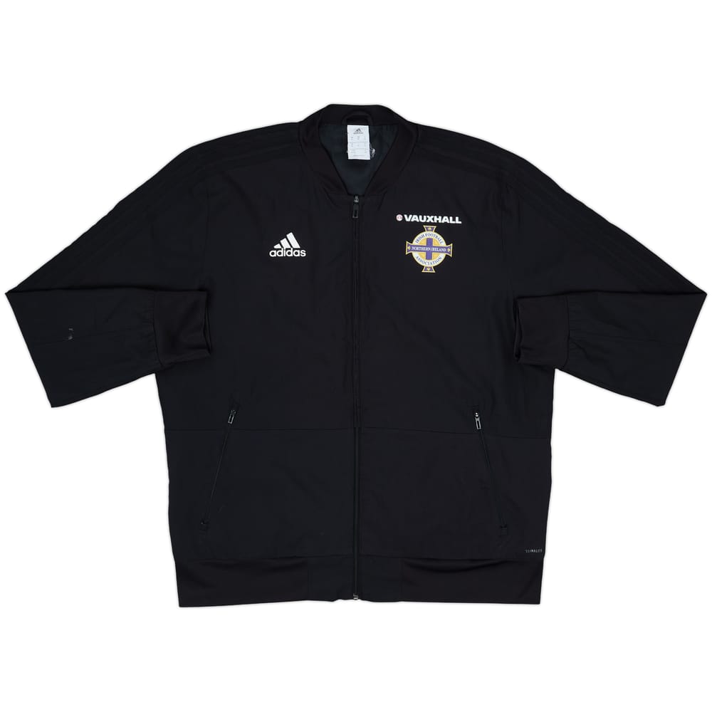 2017-18 Northern Ireland adidas Track Jacket - 7/10 - (XL)
