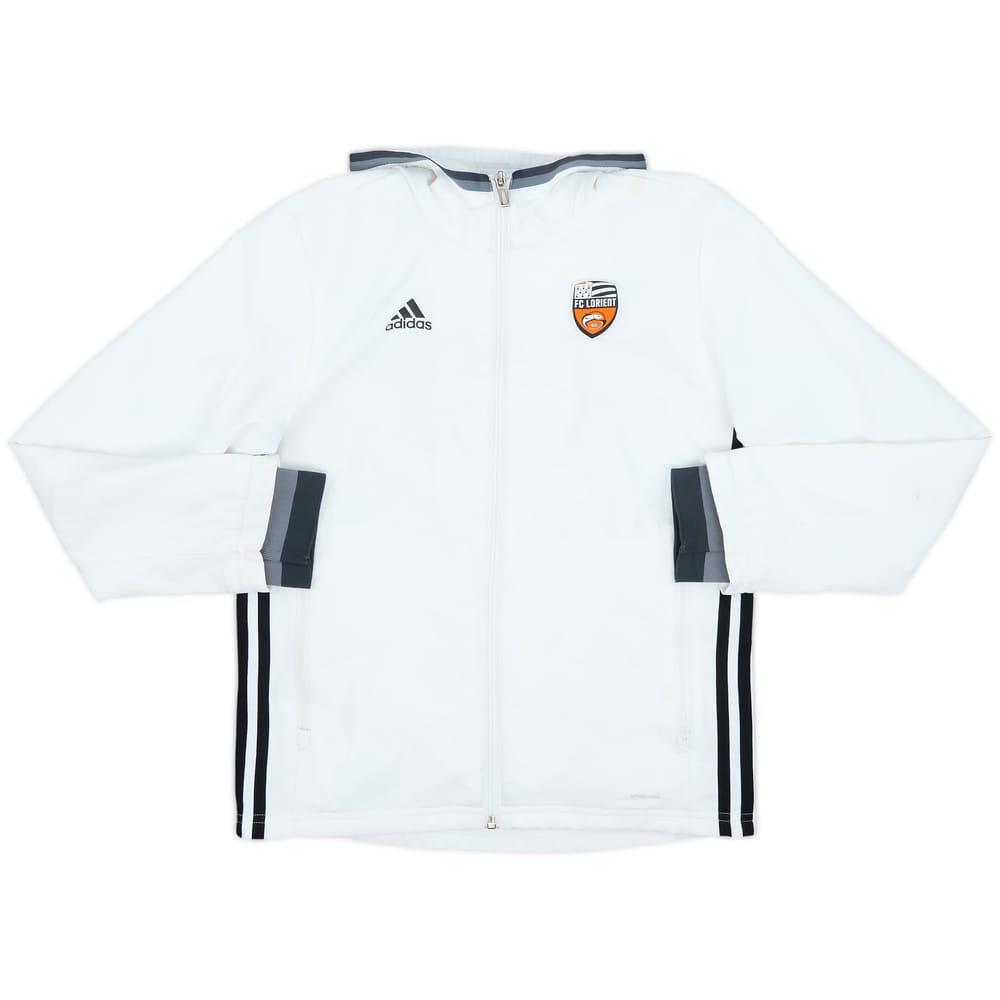 2015-16 FC Lorient adidas Track Jacket - 8/10 - (M.Boys)