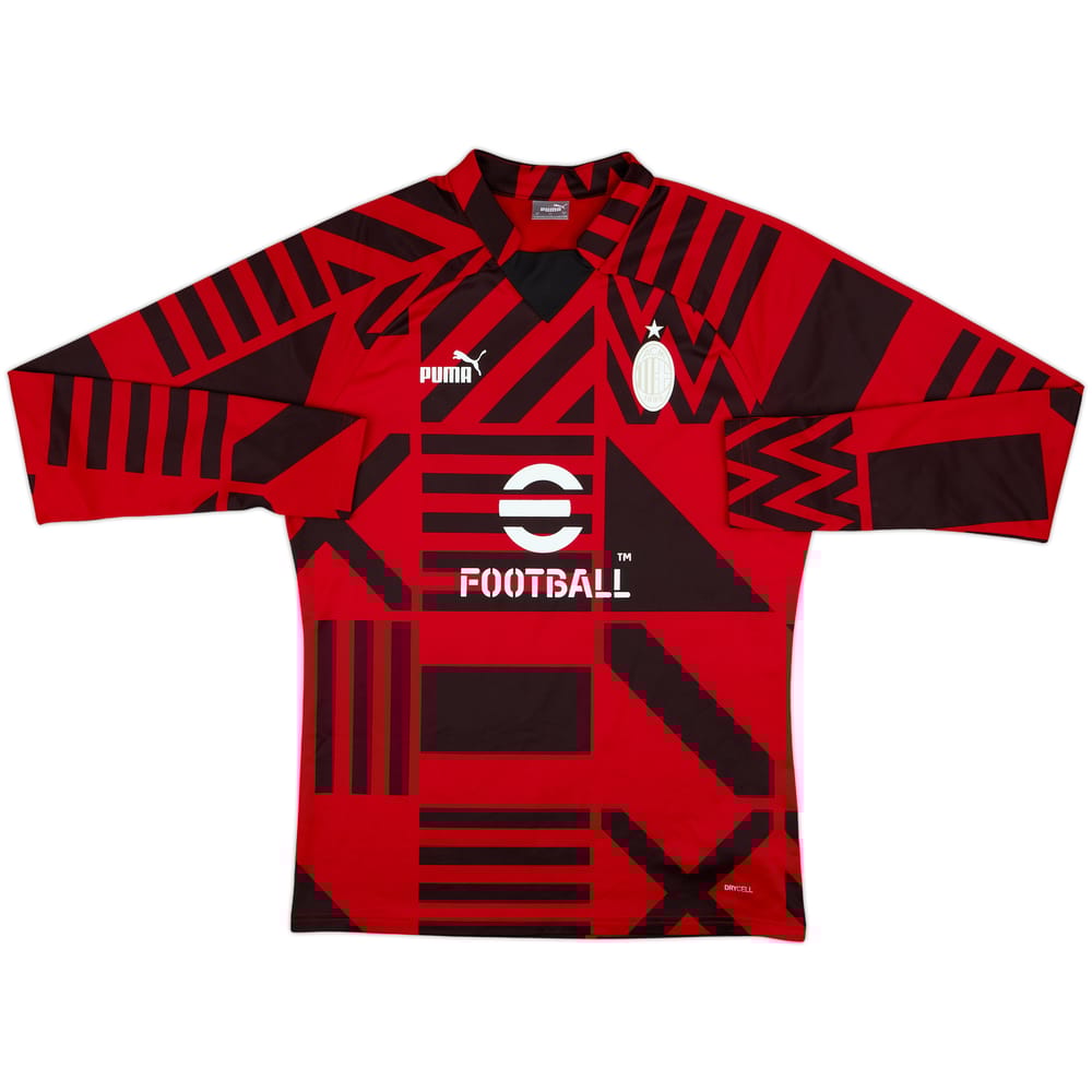2022-23 AC Milan Puma Drill Top - 8/10 - (M)