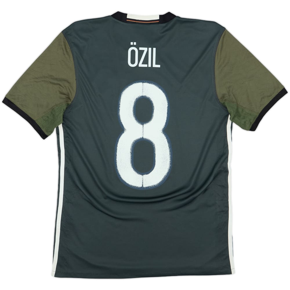 2015-17 Germany Away Shirt Ozil #8 - 7/10 - (S)