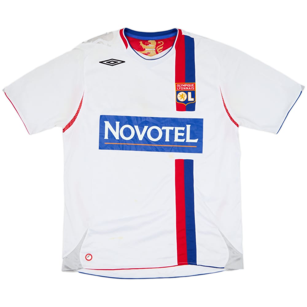 2006-07 Lyon Home Shirt - 4/10 - (L)