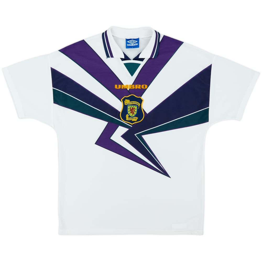 1995-96 Scotland Away Shirt - 8/10 - (L)