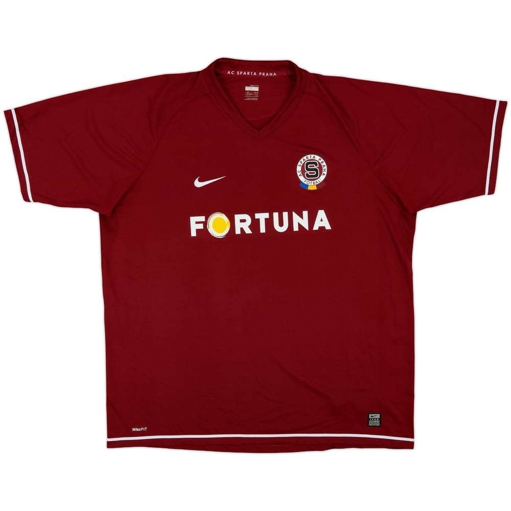 2008-09 Sparta Prague Home Shirt - 10/10 - (XXL)