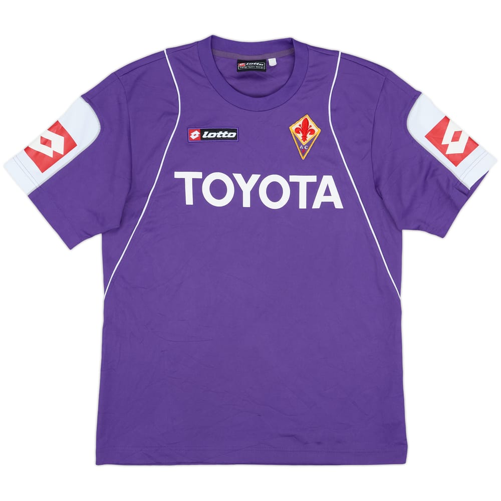 2005-07 Fiorentina Lotto Training Shirt - 9/10 - (L)