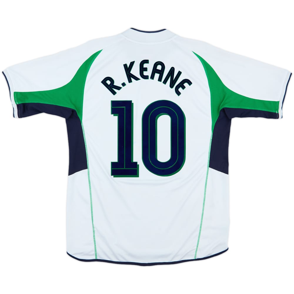2002-03 Ireland Away Shirt R.Keane #10 - 8/10 - (L)