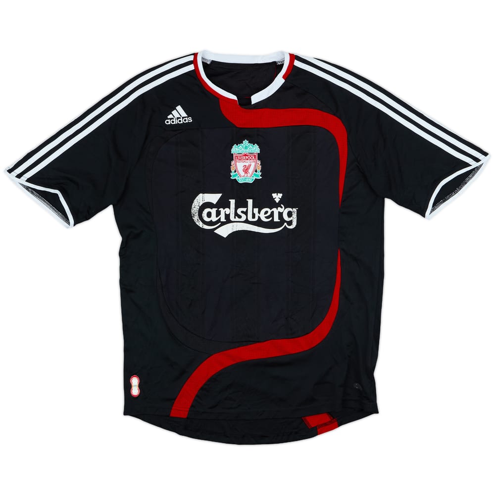 2007-08 Liverpool Third Shirt Riise #6 - 3/10 - (M)