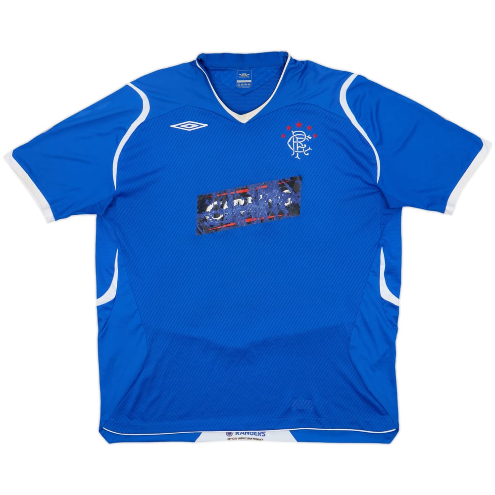 2008-09 Rangers Home Shirt - 4/10 - (XXL)